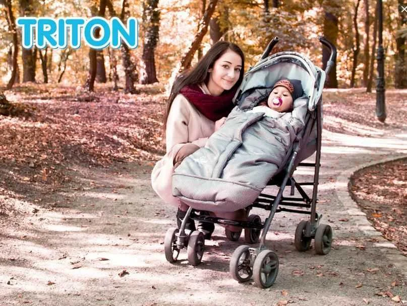 Baby Matex BabyMatex BabyMatex Triton vandeniui atsparus vežimėlio miegmaišis – 62