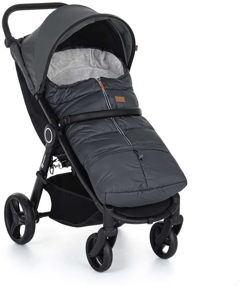 Petite&Mars Petite & Mars Jibot - šiltas 3in1 miegmaišis | Medžio anglies pilka