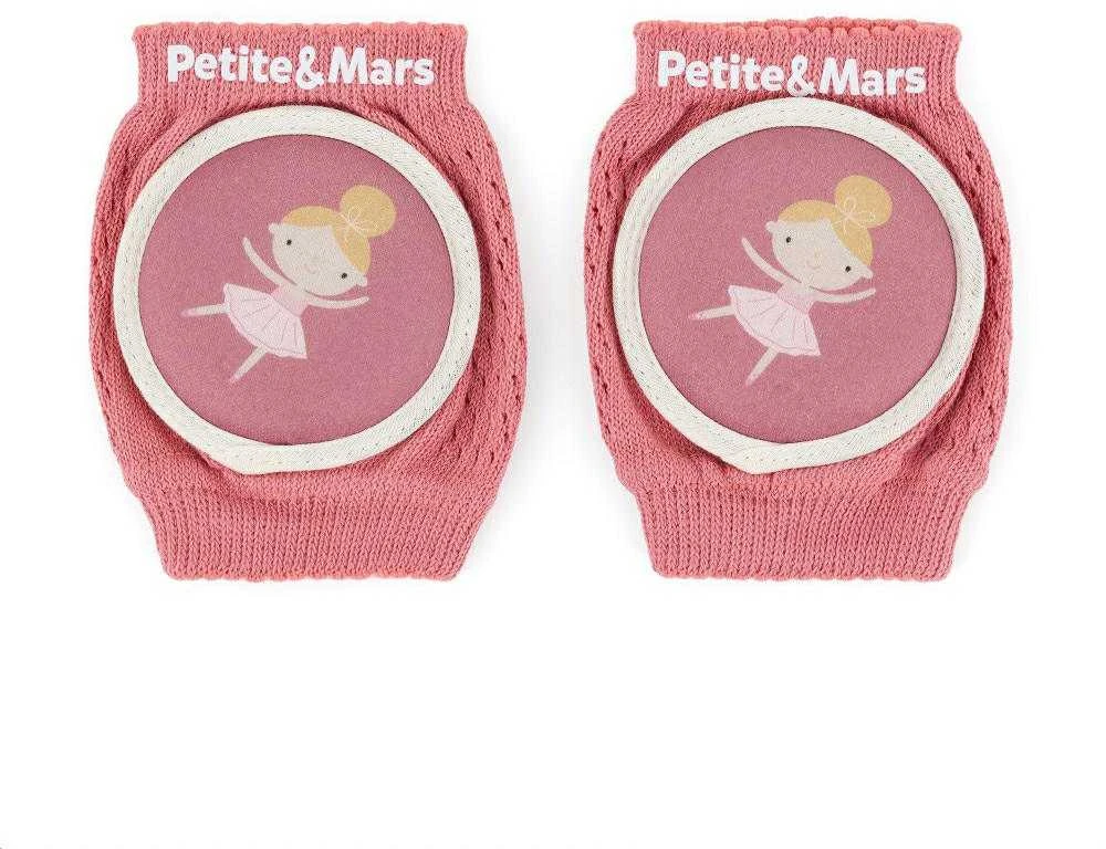 Petite&Mars Follow - lankstūs porankiai, skirti šliaužioti | DustyRose