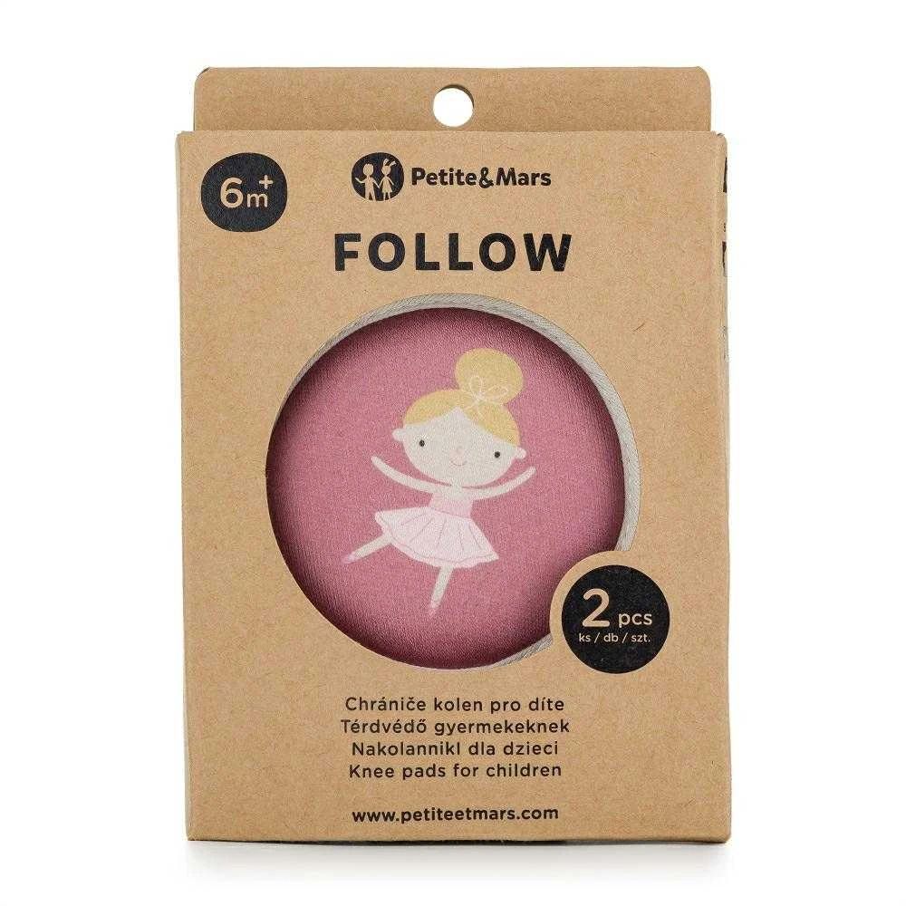 Petite&Mars Follow - lankstūs porankiai, skirti šliaužioti | DustyRose