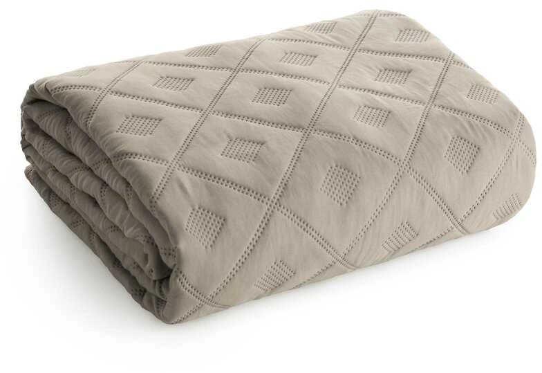 Eurofirany D91/N/ALARA6 170X210 DARK BEIGE Lovatiesė