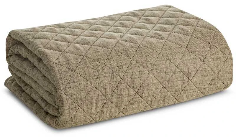 Eurofirany CHON/LINAS/1/C.BEIGE 170X210 C.BEIGE Lovatiesė Lovatiesė