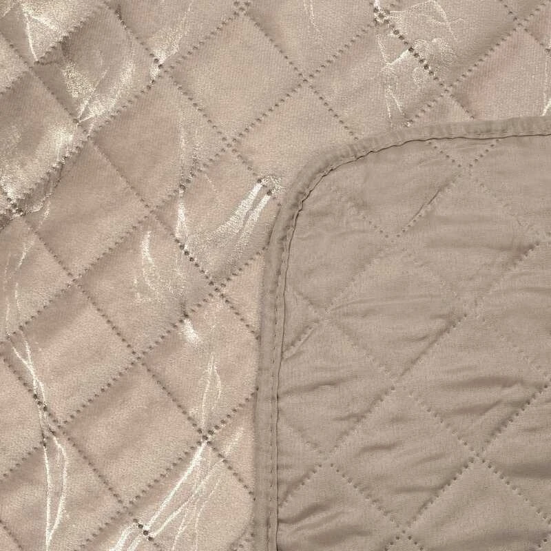 Eurofirany D91/N/LUIZ/6 170X210 BEIGE + GOLD Lovatiesė