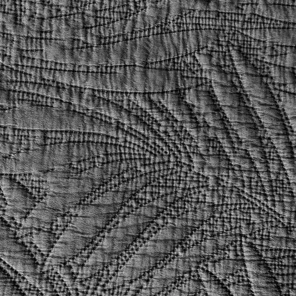 Eurofirany Premium STONE/1 Stonewashed audinio lovatiesė, dygsniuota karšto spaudimo būdu (hot press), 170X210 cm, spalva: plieno
