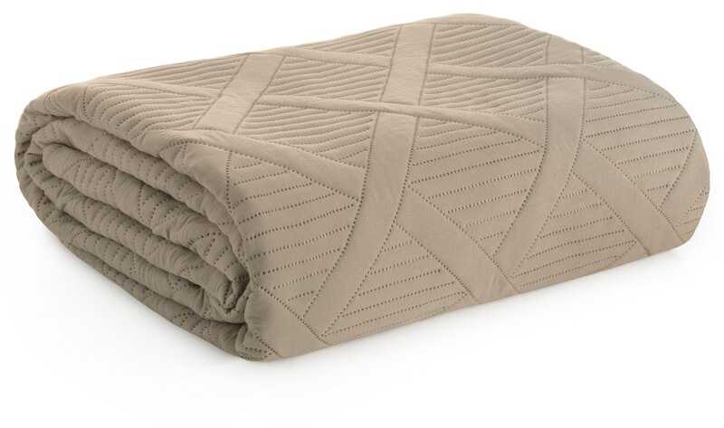 Eurofirany D91/N/ALARA5/BEIGE 200X220 BEIGE Lovatiesė Lovatiesė