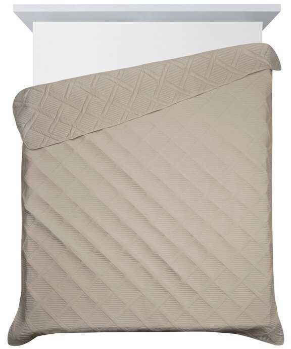 Eurofirany D91/N/ALARA5/BEIGE 200X220 BEIGE Lovatiesė Lovatiesė