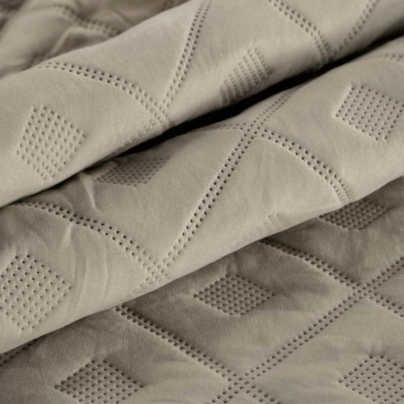 Eurofirany D91/N/ALARA6 200X220 DARK BEIGE Lovatiesė