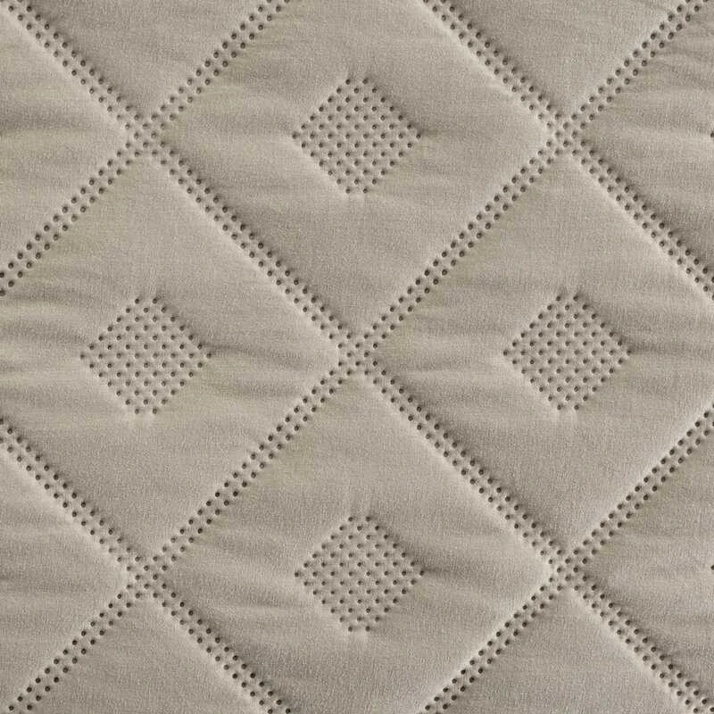 Eurofirany D91/N/ALARA6 200X220 DARK BEIGE Lovatiesė