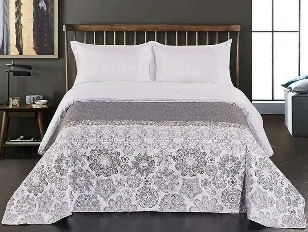 DecoKing Lovatiesė 200 × 220 cm, pilka