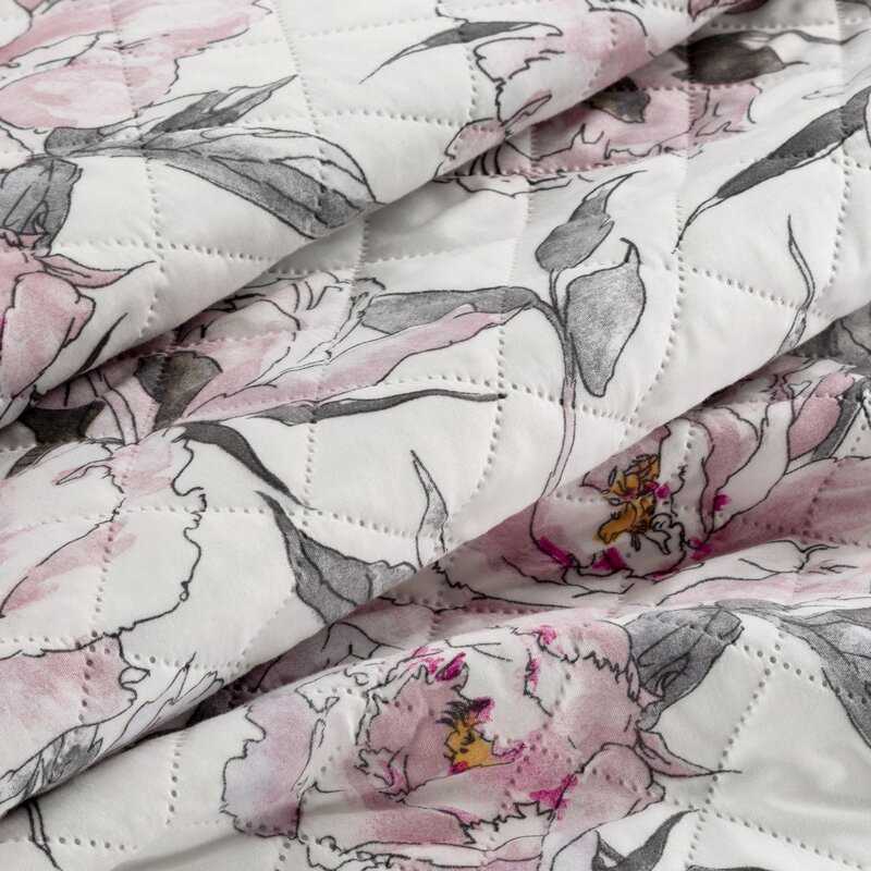 Eurofirany D91/N/FLOWER/07 200X220 Lovatiesė Lovatiesė