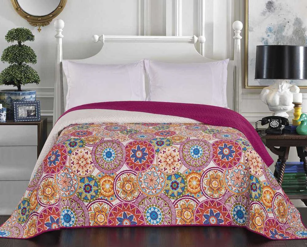 DecoKing Lovatiesė 220 × 240 cm, balta