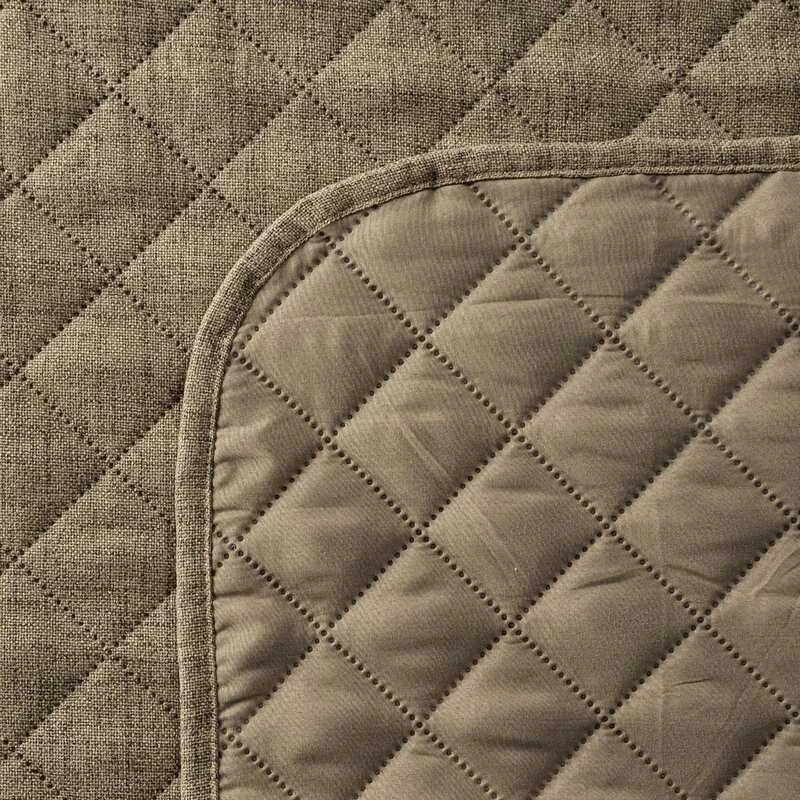 Eurofirany CHON/LINAS/1/C.BEIGE 220X240 C.BEIGE Lovatiesė Lovatiesė