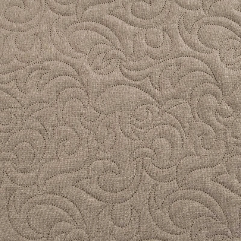 Eurofirany CHON / LINAS / 4 / BEIGE 220X240 BEIGE Lovatiesė Lovatiesė