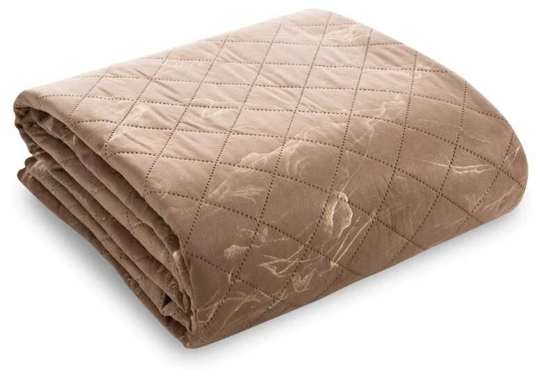 Eurofirany D91/N/LUIZ/6 220X240 C.BEIGE + GOLD Lovatiesė Lovatiesė