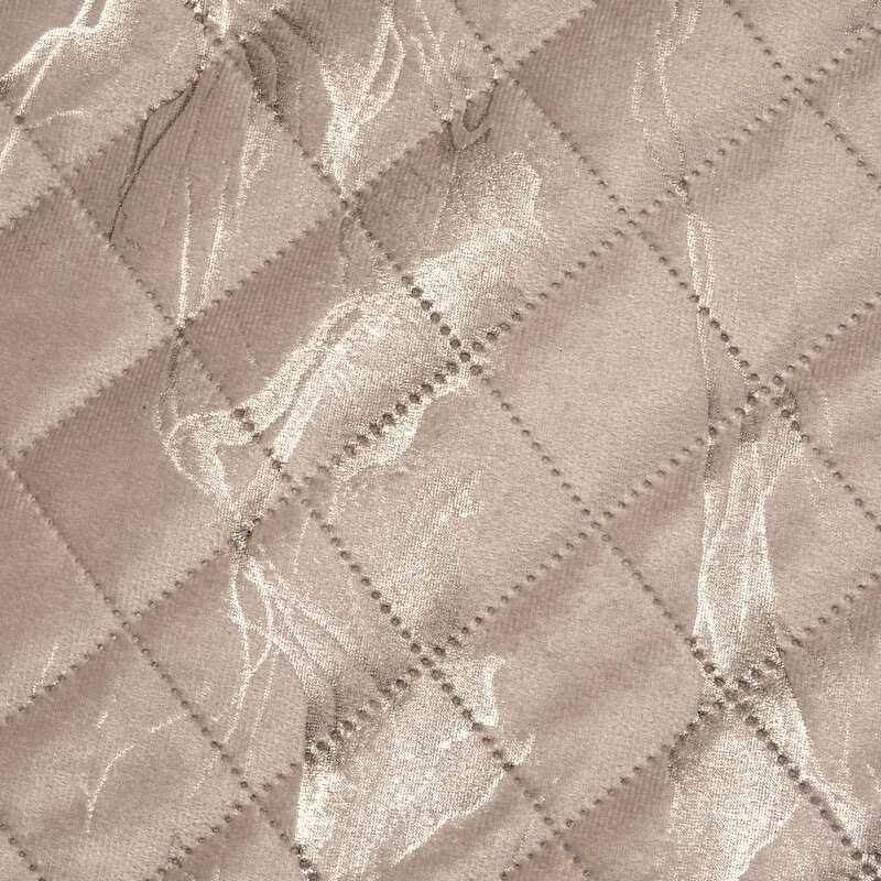 Eurofirany Euro užuolaidos D91/N/LUIZ/6 220X240 BEIGE + GOLD Lovatiesė