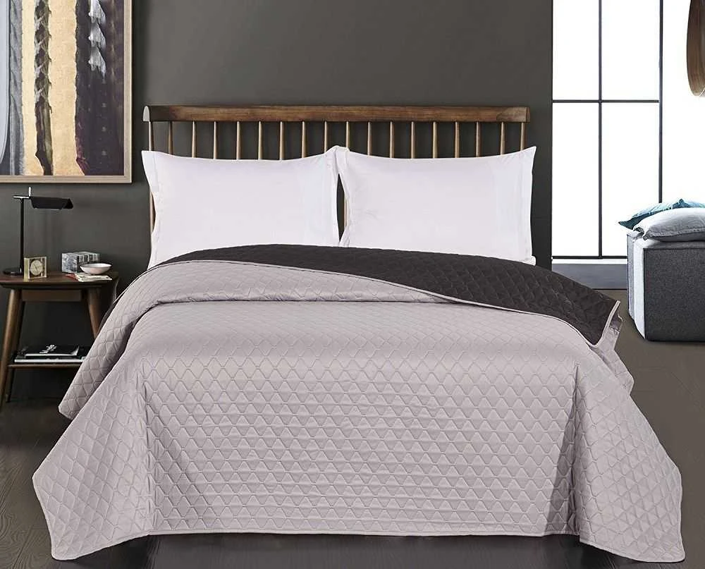 DecoKing Lovatiesė 170 × 210 cm, pilka