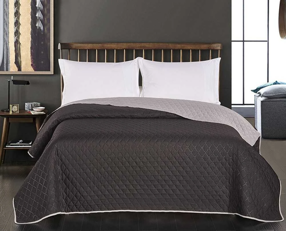 DecoKing Lovatiesė 170 × 270 cm, pilka