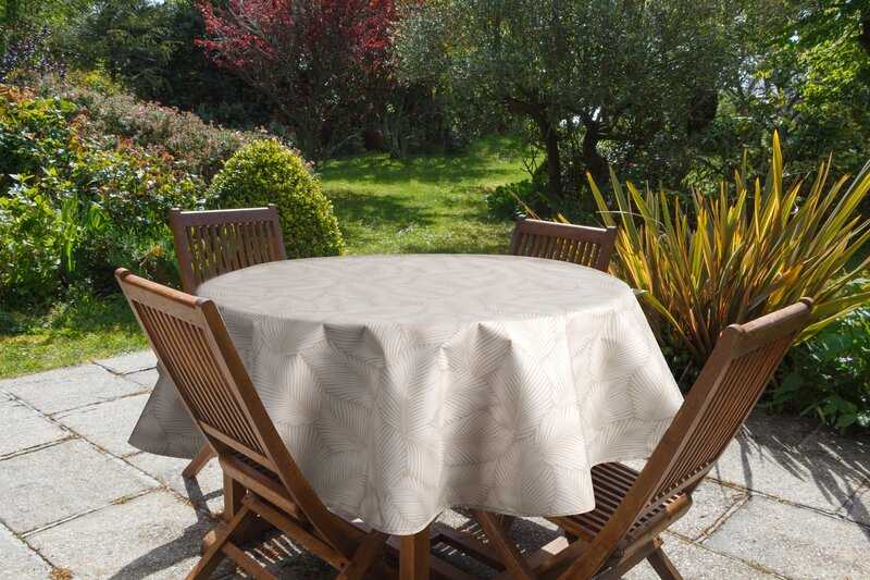 „Eurofirany CHO/GARDEN/11D“ 85X85 SMĖLIO SPALVOS+BALTA
