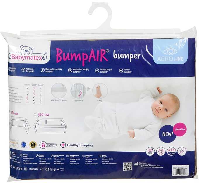 Baby Matex BabyMatex Ochraniacz do łóżeczka BUMP AIR DESIGN 180x30 (TB0417_04)
