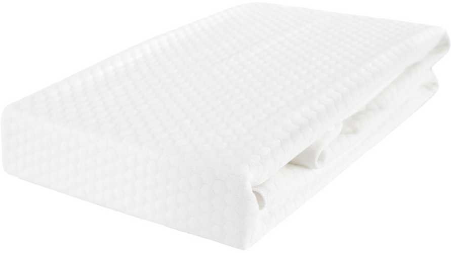Čiužinio apsauga 140x200 cm, neperšlampamas kvėpuojantis užvalkalas, minkštas audinis, kampiniai dirželiai, higieninis barjeras nuo erkučių ir grybelio, paklodė su guma