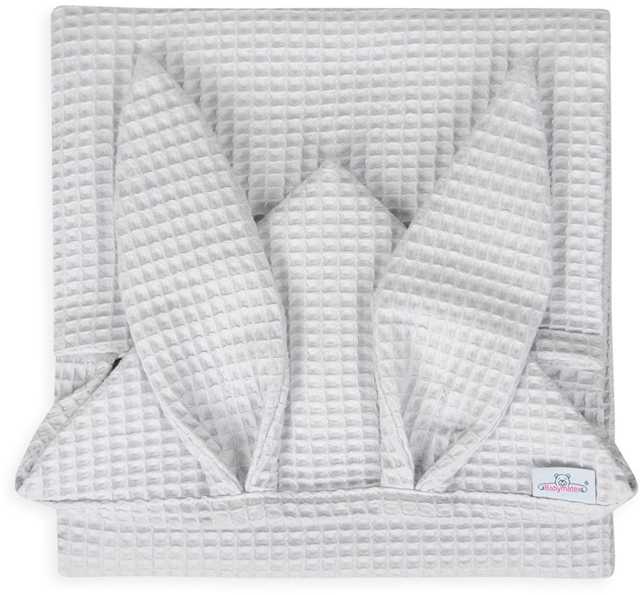 Rankšluostis Baby Matex BabyMatex Okrycie kąpielowe wafel Prestige Bunny roz. 70x140 (TB0456_42)