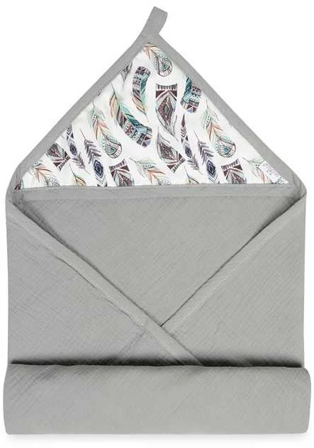 Rankšluostis Matex MATEX OKRYCIE KĄPIELOWE MUSLIN DESIGN ROZ. 85X85CM