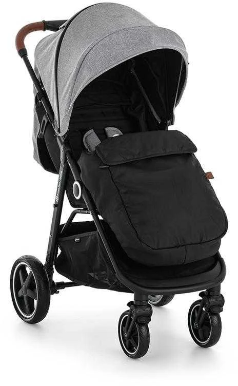 Petite&Mars Petite & Mars Footmuff - Gatvės vežimėliui kojytės | Juoda