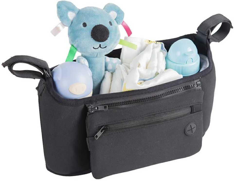 Kelioninis Petite&Mars Pettie & Mars Pocket Zip - vežimėlio laikiklis su nuimama kišene |