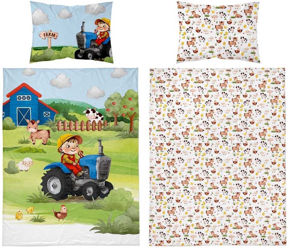 Detexpol Eurofirany dvipusis patalynės komplektas vaikams PPH-78, 100x135 cm, 2 dalių