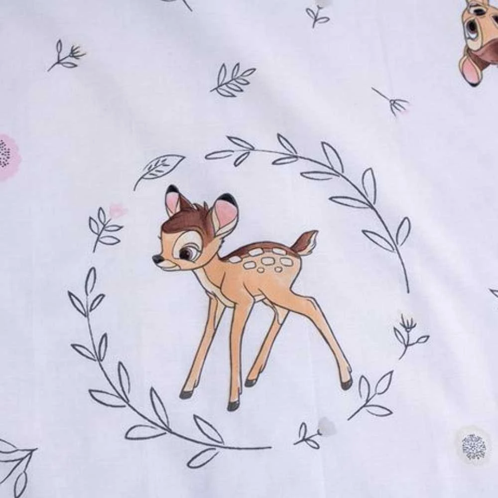 Patalynė bawełniana 100x135 Bambi sarenka smėlio sp. do łóżeczka 4768 poszewka 40x60 JF24