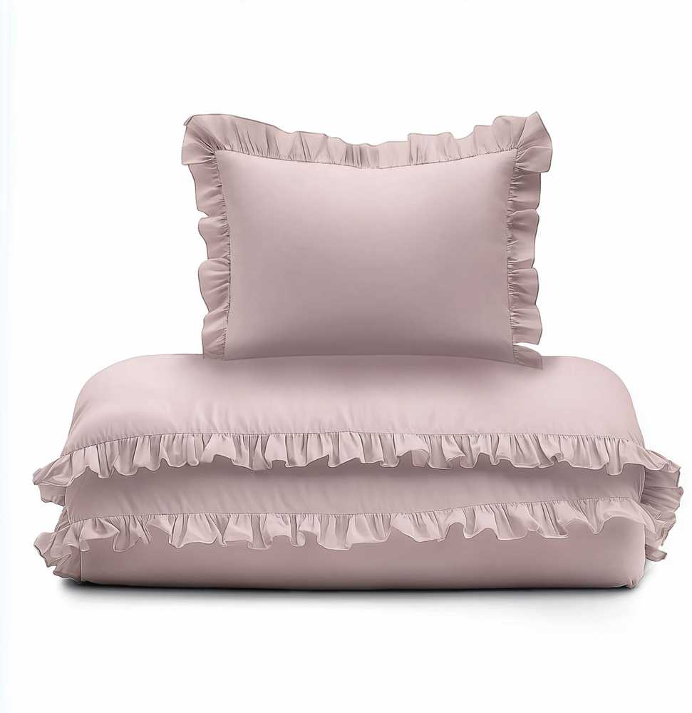 Detexpol VAIKŲ PATALYS SU RIFFLE 100x135 COTTON Rožinis Rožinis BOHO RIFFLE