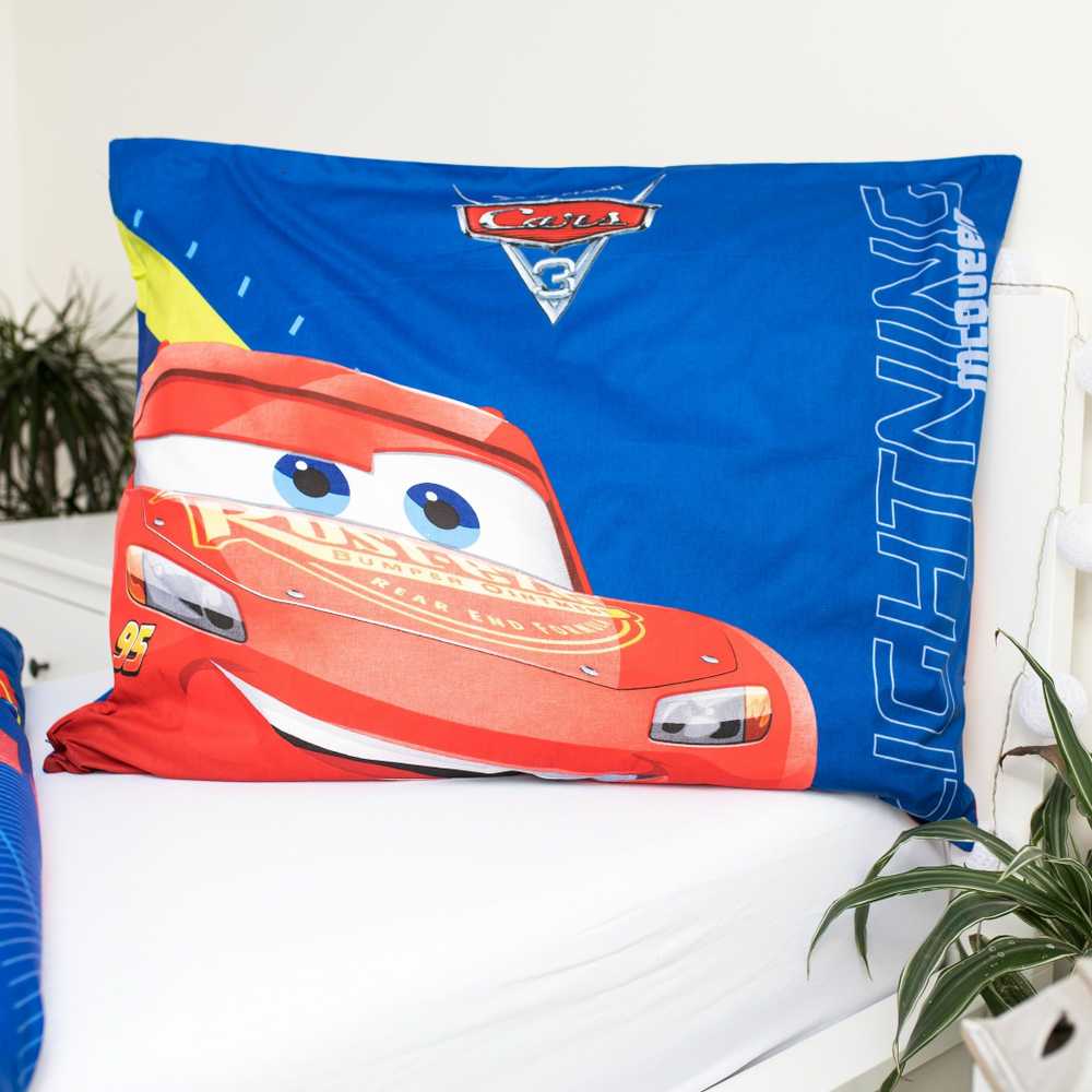 Patalynė bawełniana 140x200 Auta Cars Złomek McQueen 03 poszewka 70x90