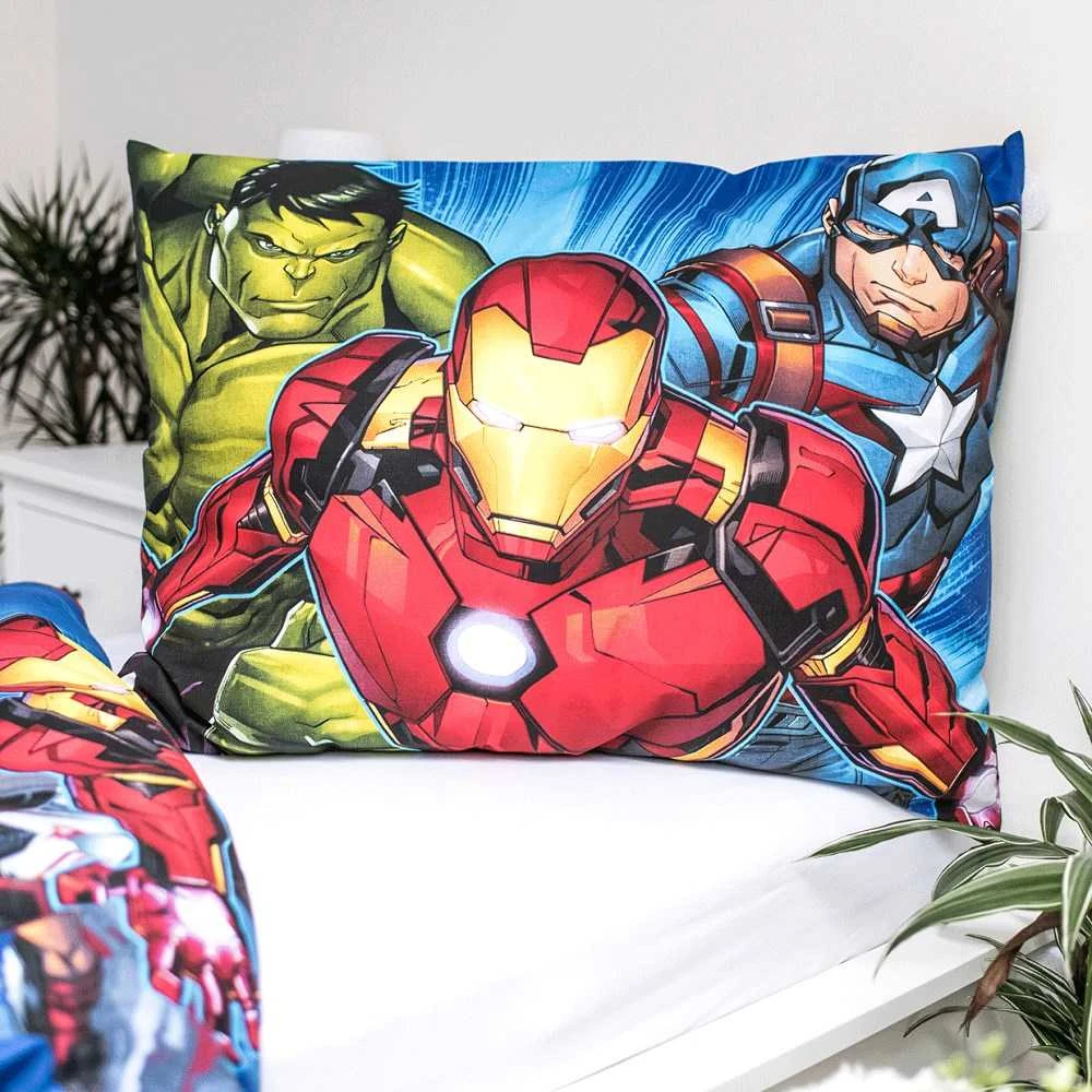 Patalynė bawełniana 140x200 Avengers 8636 poszewka 70x90