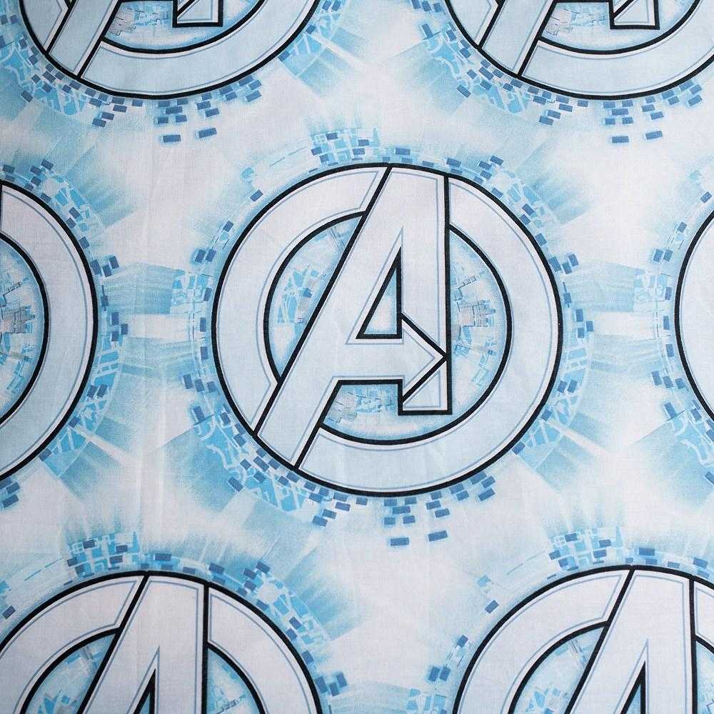 Patalynė bawełniana 140x200 Avengers Heroes Kapitan Ameryka poszewka 70x90