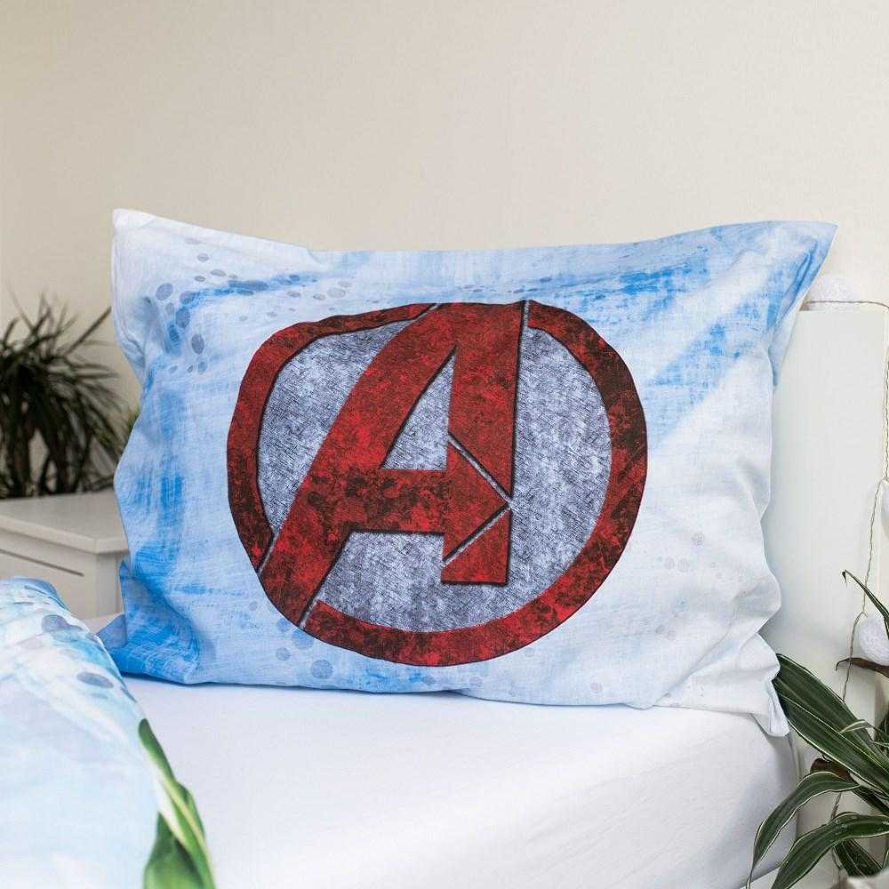 Patalynė bawełniana 140x200 Avengers Heroes Kapitan Ameryka poszewka 70x90