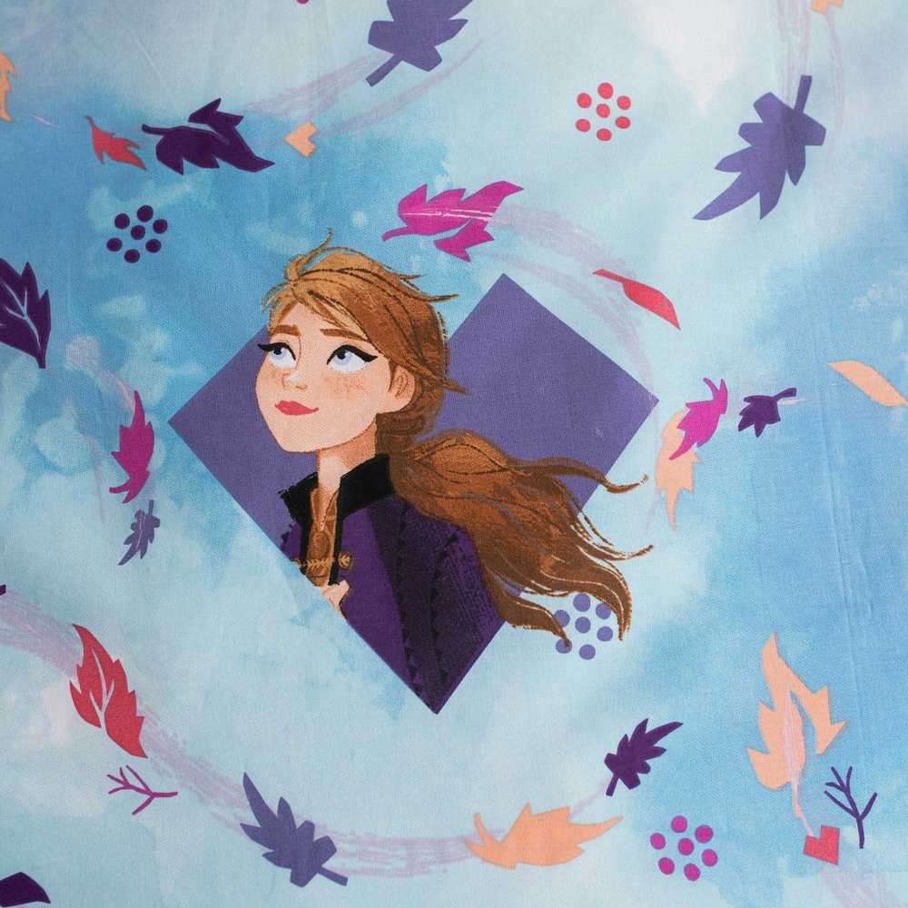 Patalynė bawełniana 140x200 Frozen Anna Elsa Kraina Lodu poszewka 70x90