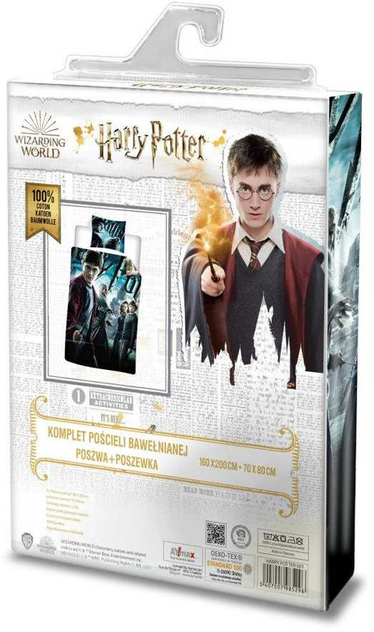 Faro JAUNIMO PATALYS 140 x 200 MEDVILNINĖ HOGWARTS HARRY POTTER