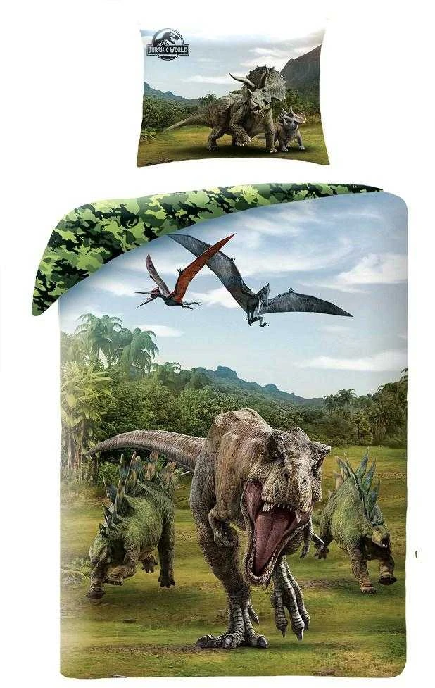 MCU Patalynė 140x200 cm + 70x90 cm Jurassic Park