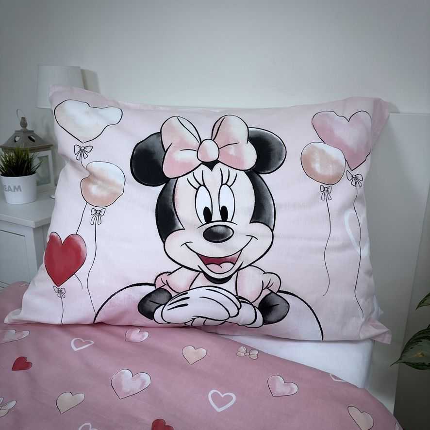 Patalynė bawełniana 140x200 Minnie Balloon 02 poszewka 70x90