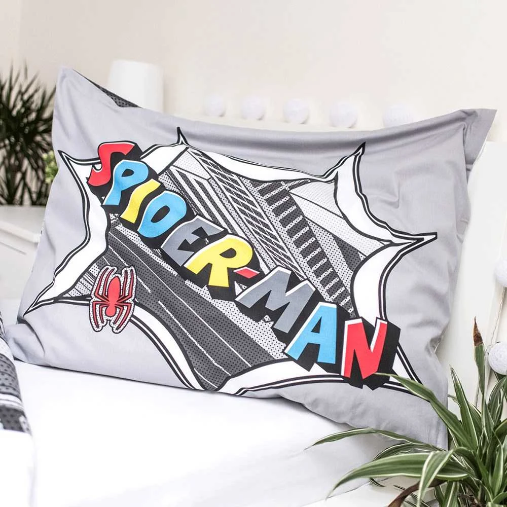 Patalynė bawełniana 140x200 Spiderman Człowiek Pająk pop 1568 poszewka 70x90
