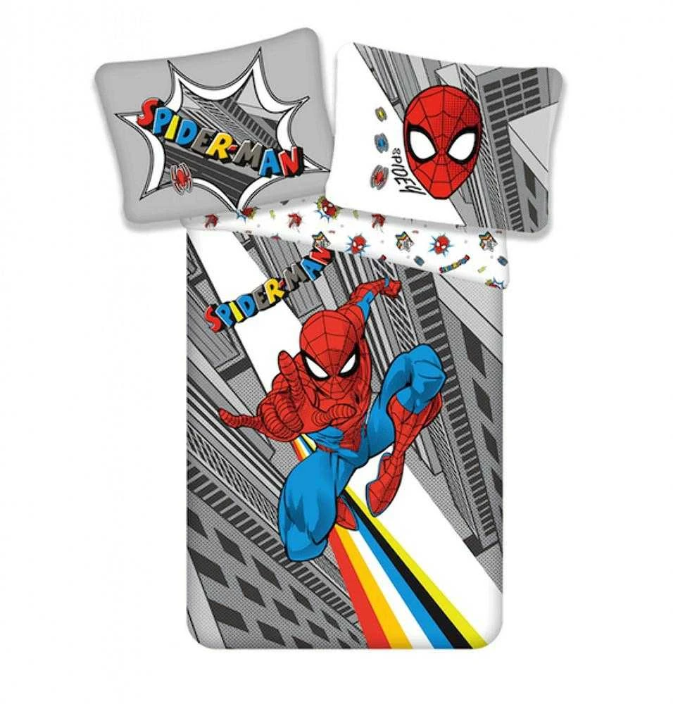 Patalynė bawełniana 140x200 Spiderman Człowiek Pająk pop 1568 poszewka 70x90