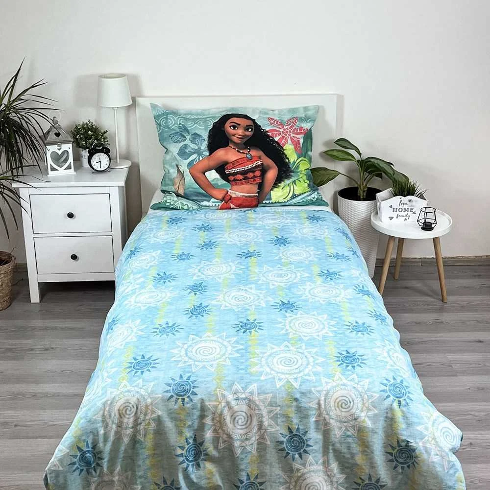Jerry Fabrics VAIANA MOANA medvilninė patalynė 140x200 cm DISNEY