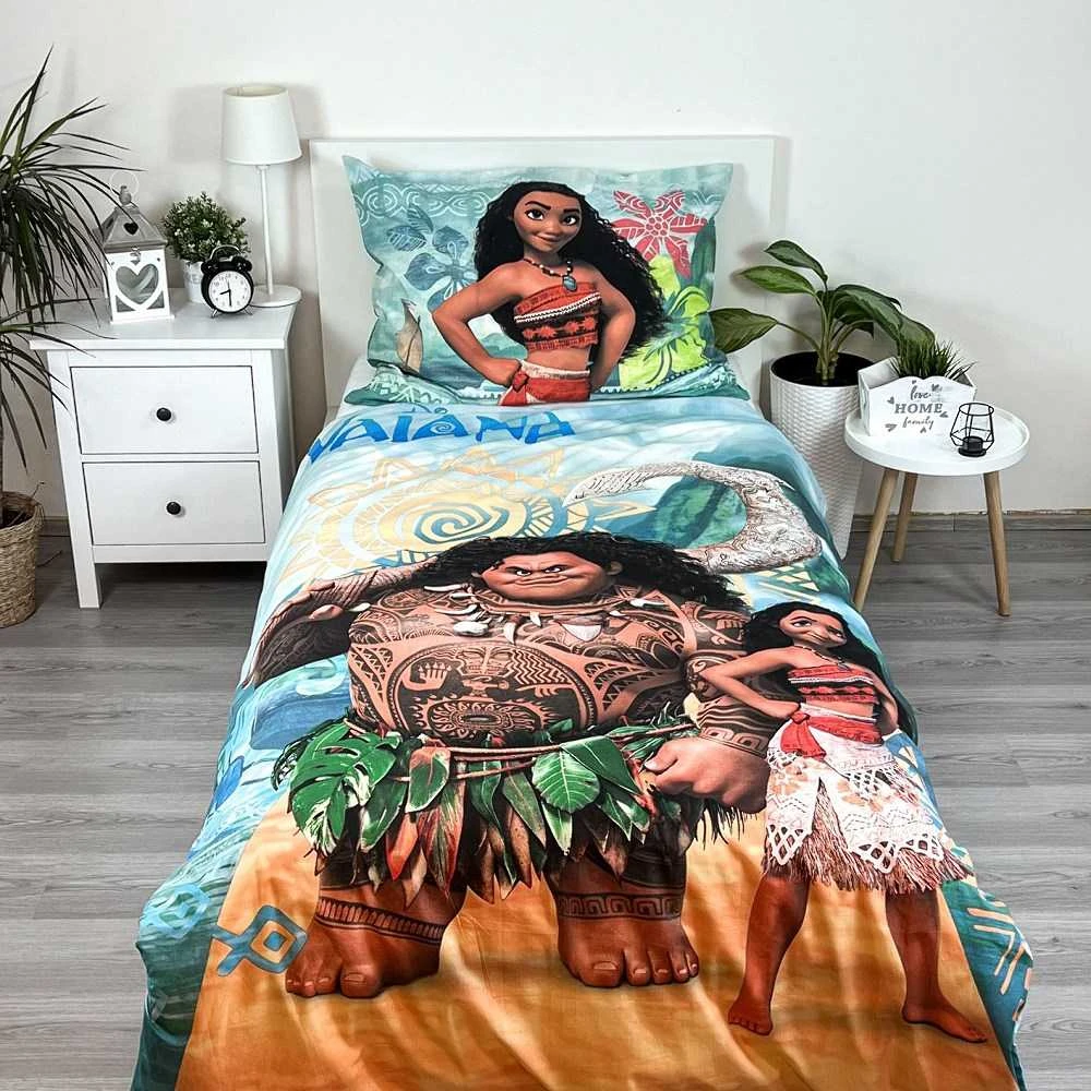 Jerry Fabrics VAIANA MOANA medvilninė patalynė 140x200 cm DISNEY