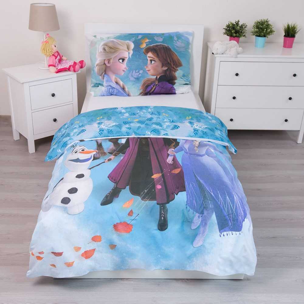 Jerry Fabrics Frozen 2 "Family" Vaikiškas patalynės komplektas, 160x200 cm + 70x80 cm