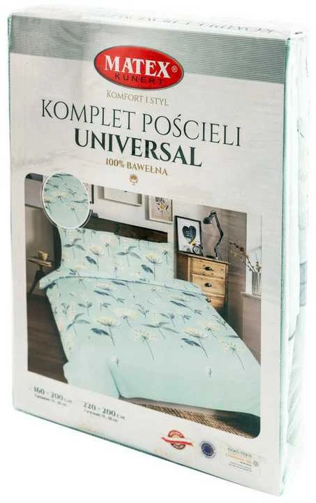 Multitex Patalynė medvilnė 160x200 Gėlės mėtų Universalus Matex