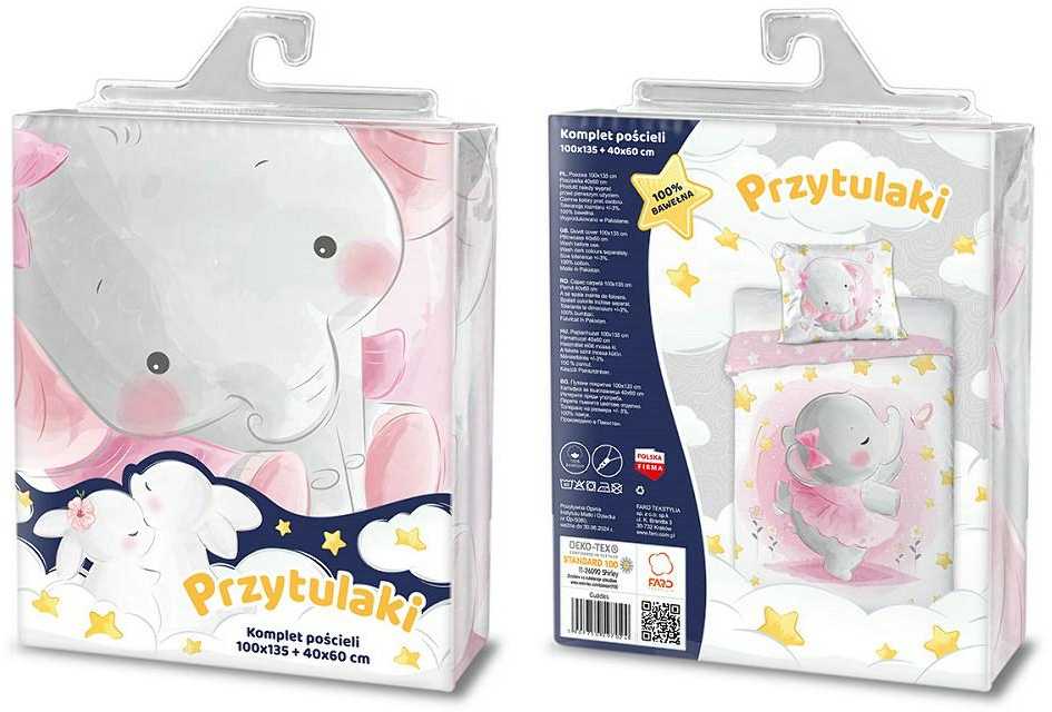 Patalynės komplektas Faro LOVOS PATALĖS 100x135 Elephant Cuddly 001