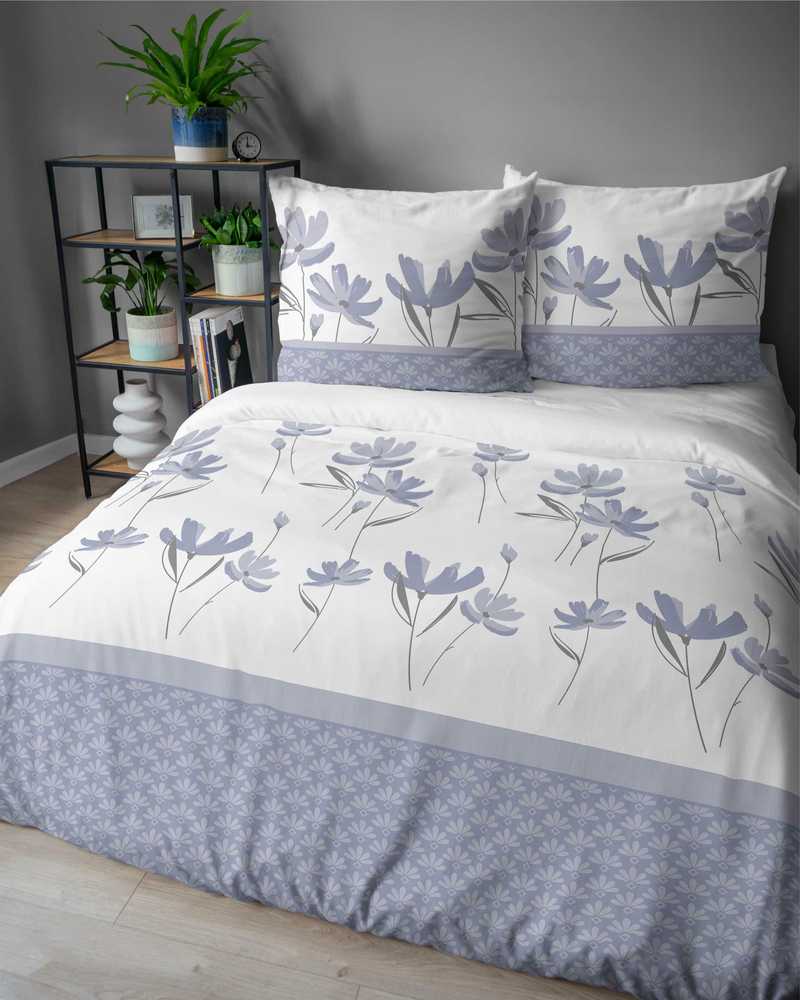 Patalynės komplektas Detexpol Satininė medvilninė patalynė PREMIUM 140x200 + pagalvės užvalkalas 70x80