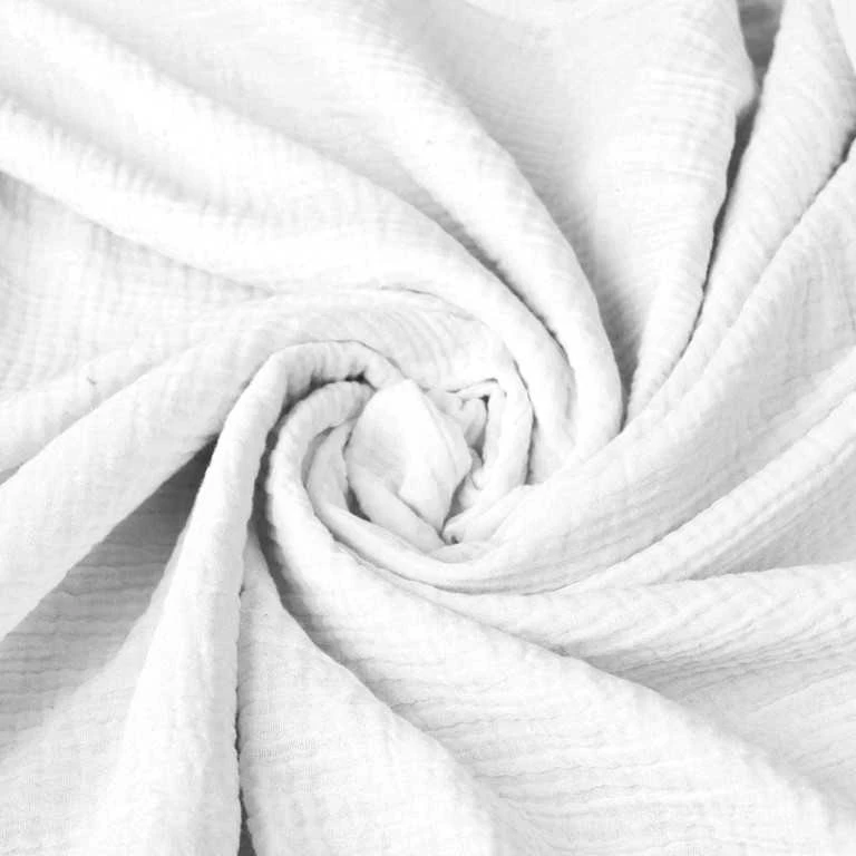 Rankšluostis Multitex Muslininės sauskelnės Muslin 3 vnt 70x80 balta medvilnės komplektas