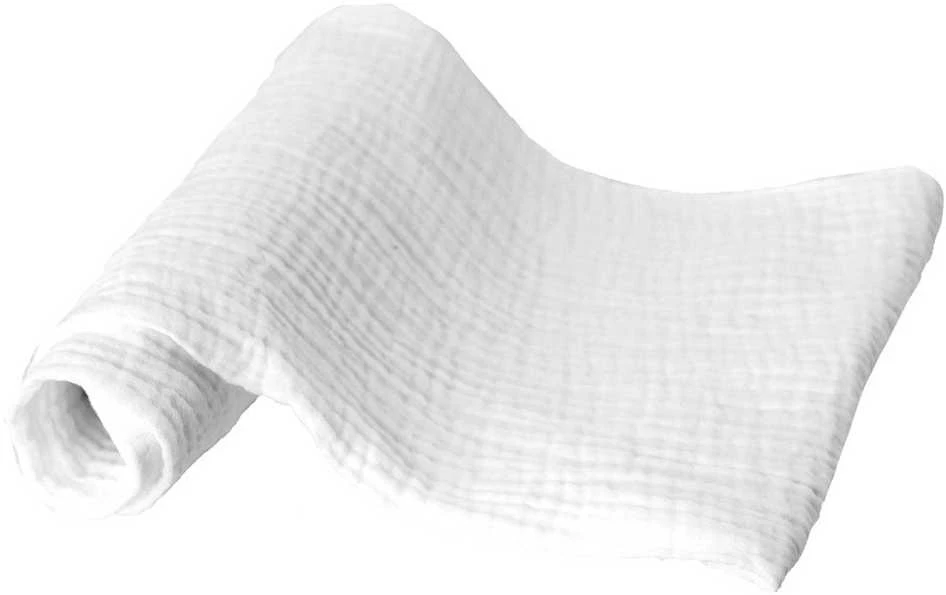 Rankšluostis Multitex Muslininės sauskelnės Muslin 3 vnt 70x80 balta medvilnės komplektas