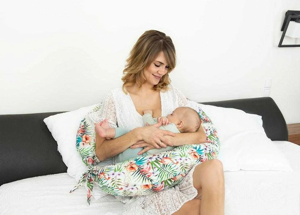 Baby Matex MATEX Pozicionavimo pagalvė MOON MUSLIN 260 cm [TB0076_09,12]rožinė